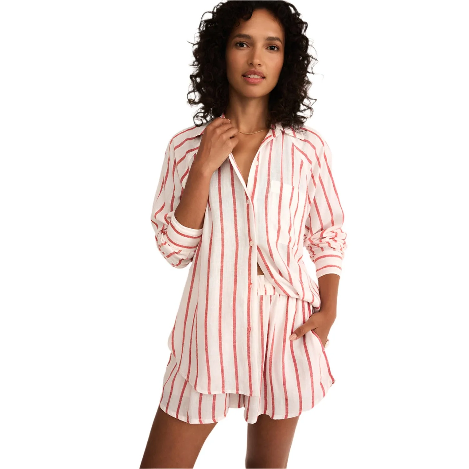 Women's The Perfect Linen Top - Image 19