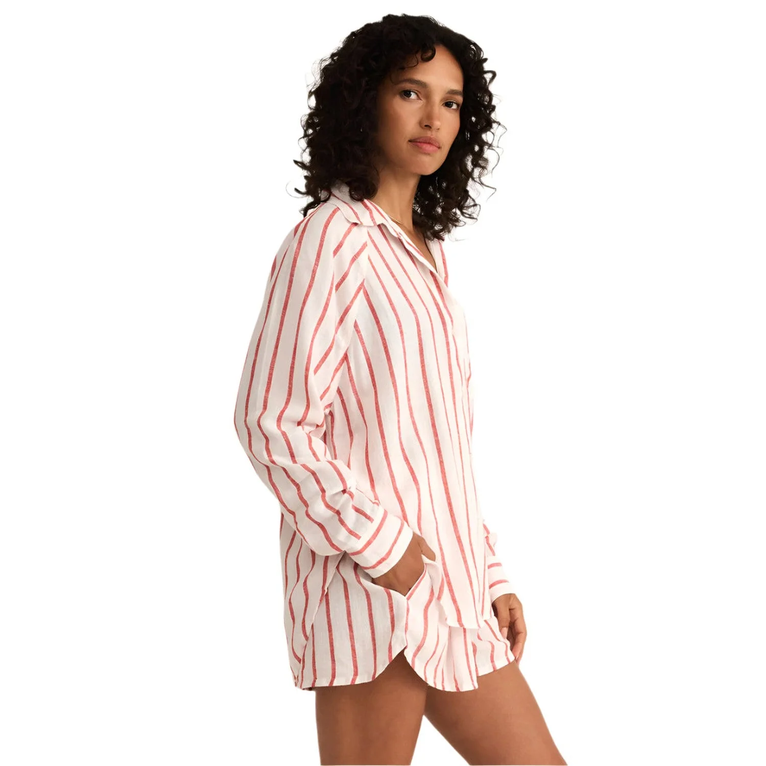 Women's The Perfect Linen Top - Image 21