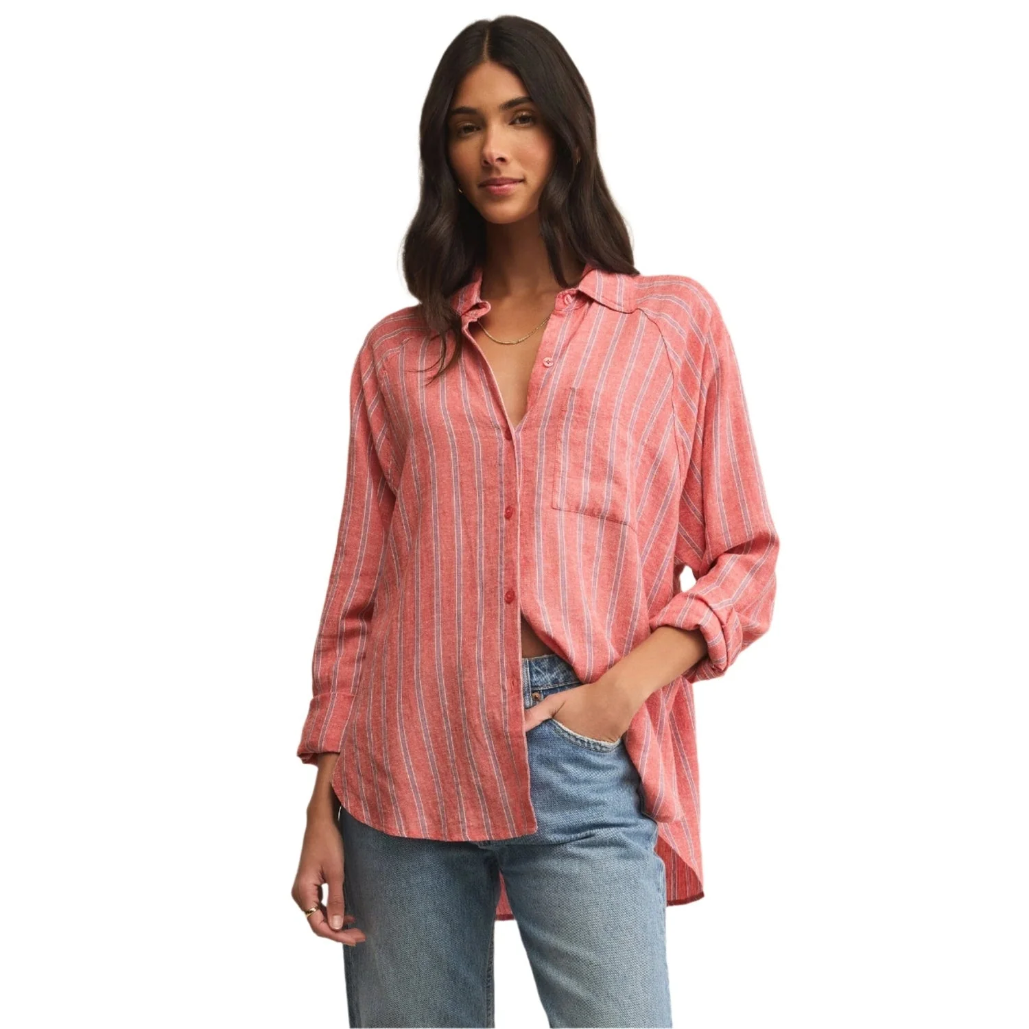Women's The Perfect Linen Top - Image 23