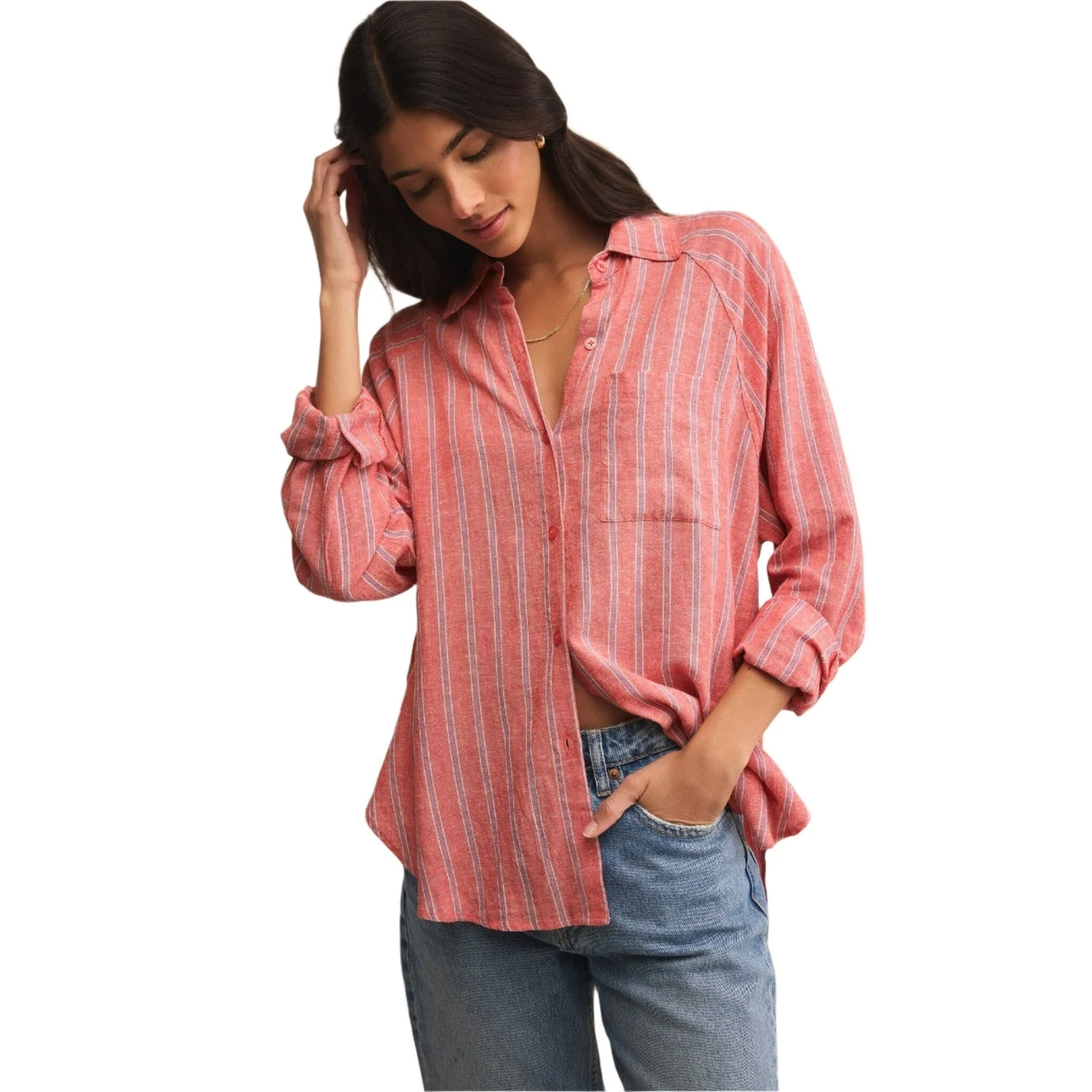 Women's The Perfect Linen Top - Image 25
