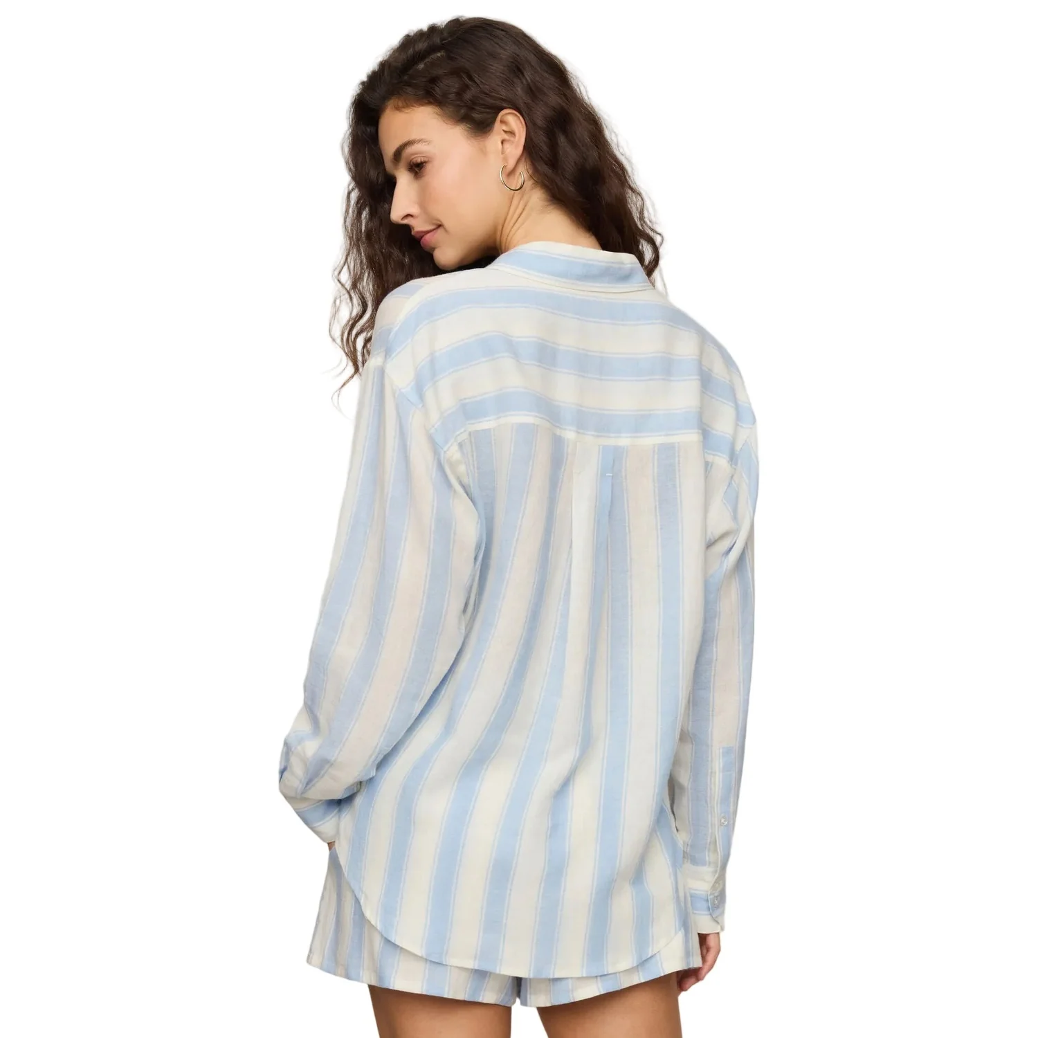 Women's The Perfect Striped Button Up - Image 12