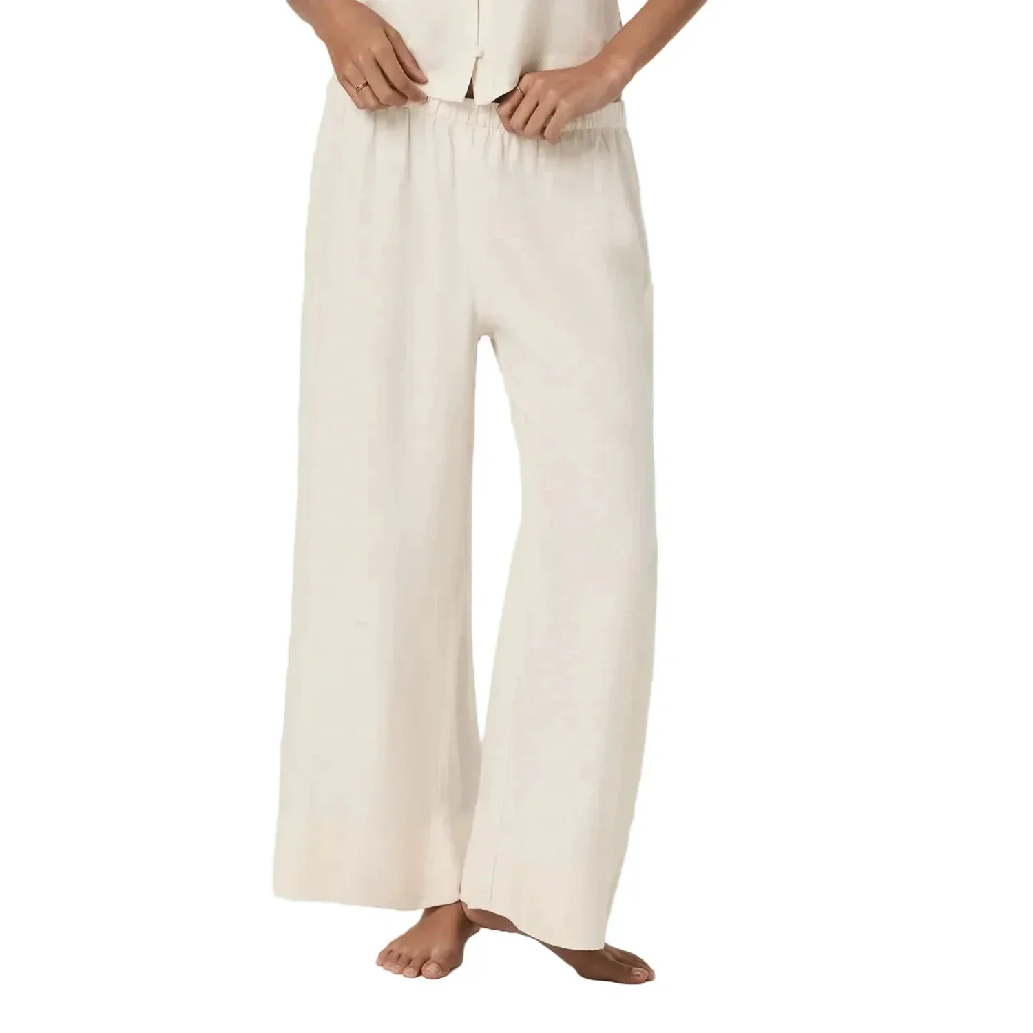 Women's Trestles Twill Crop Wideleg Pant