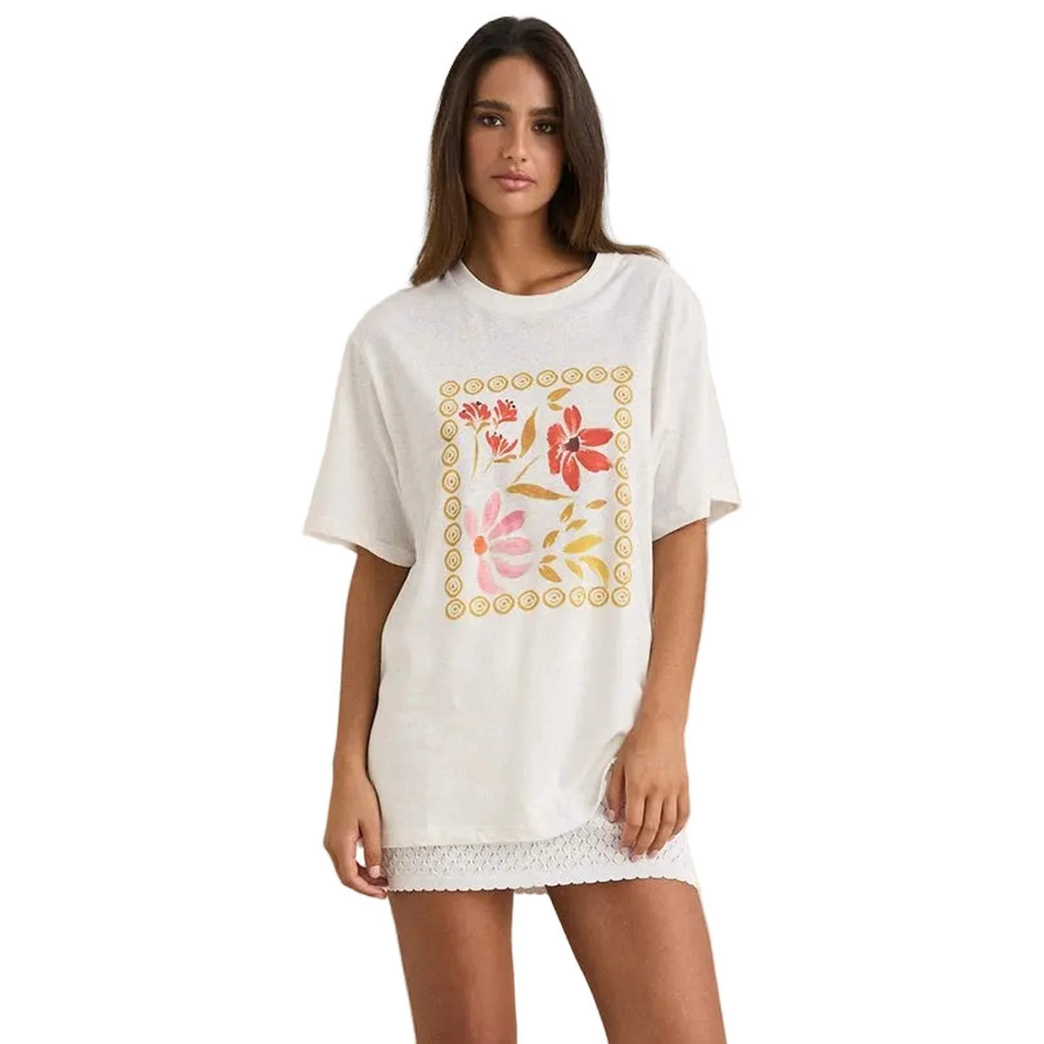 Women's Wildflower Oversized T-Shirt