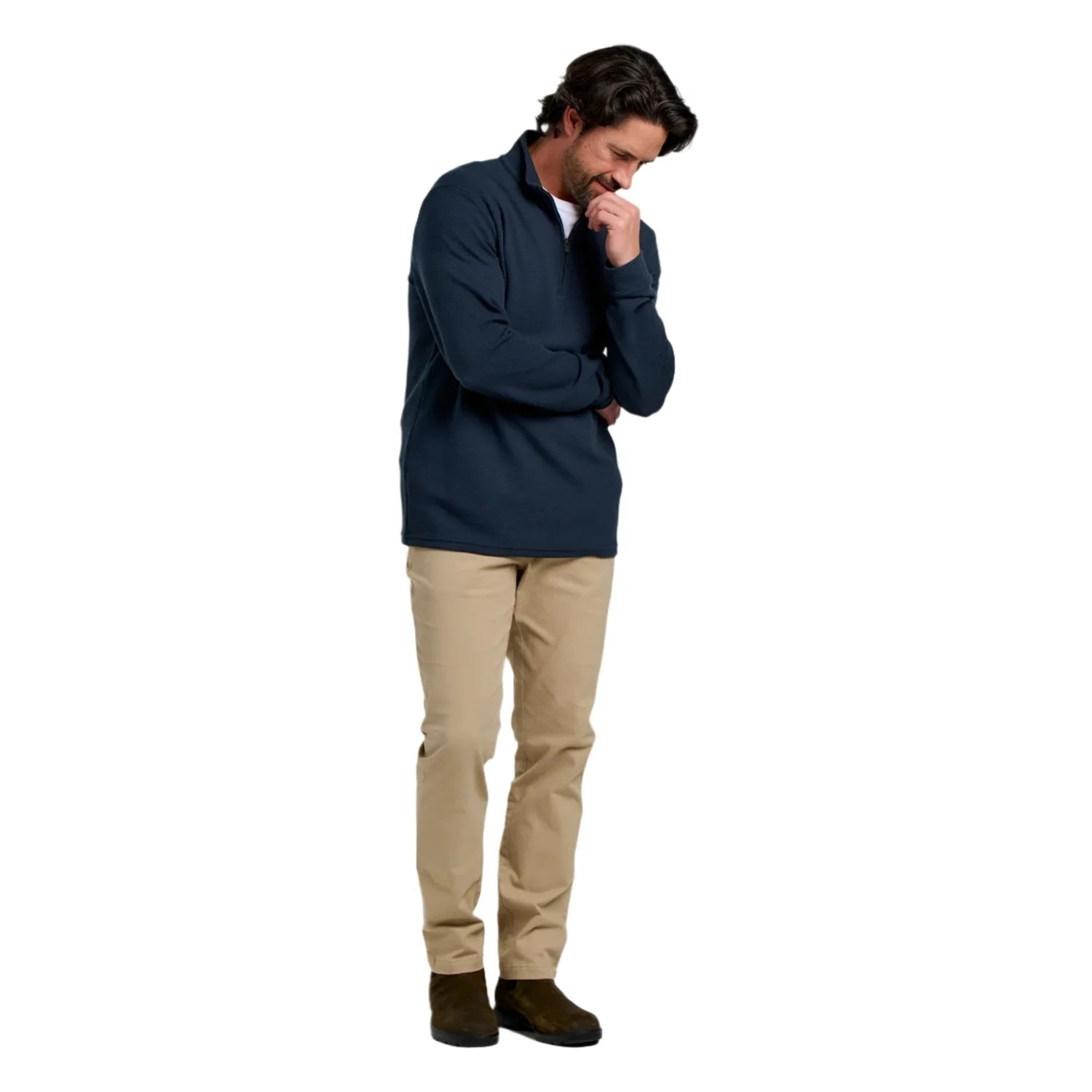 Men's Waffle Quarter Zip - Image 6