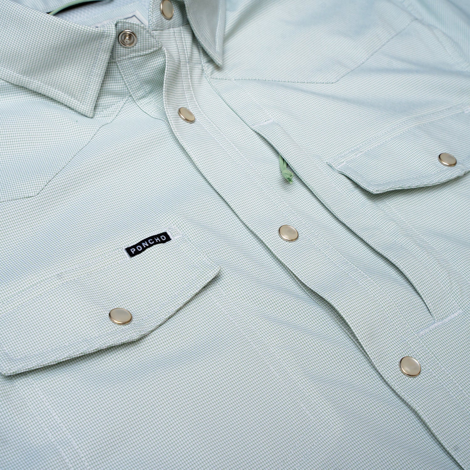 Men's Western Pearl Snap Shirt Long Sleeve - Image 2