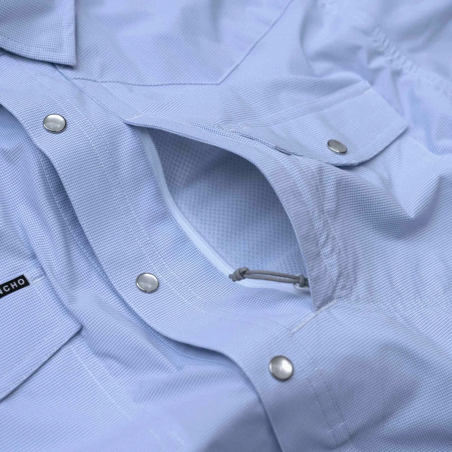 Men's Western Pearl Snap Shirt Long Sleeve - Image 9