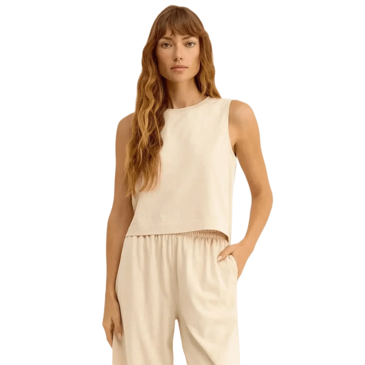 Women's Sloane Jersey Muscle Tank - Image 9