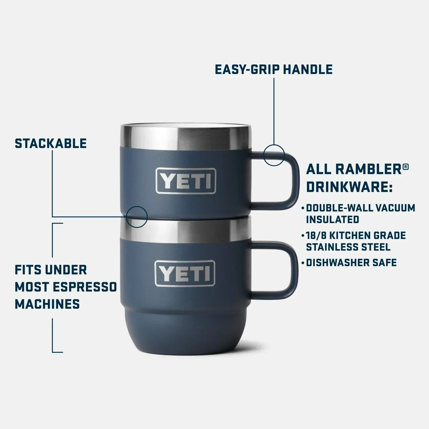 YETI Rambler Espresso 6 oz Cup 2 Pack - Image 9